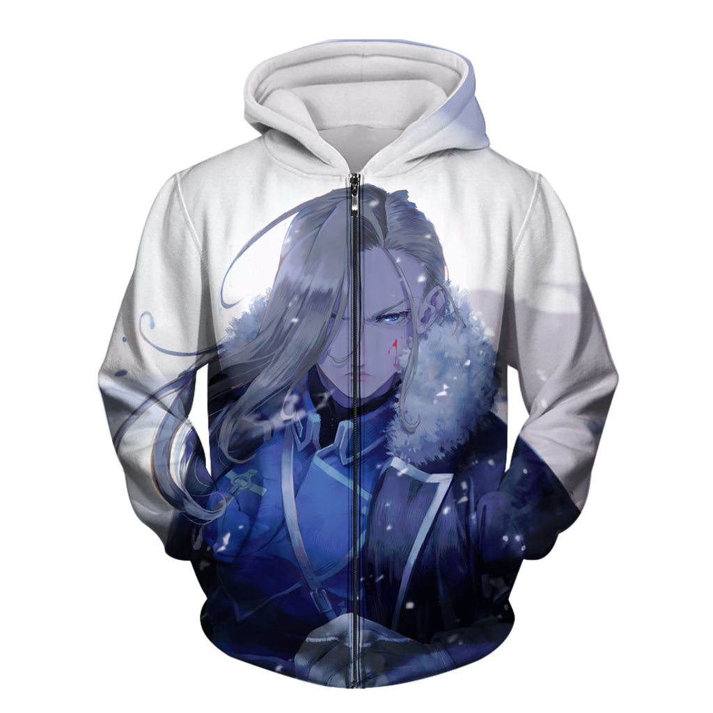 Fullmetal Alchemist Olivia Snowy Gaze Anime Apparel