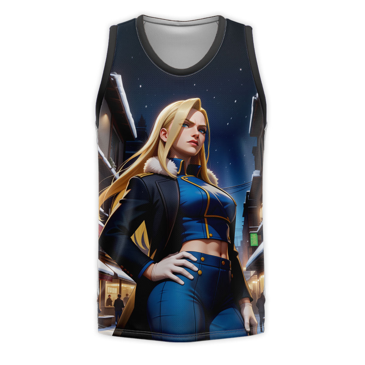 Fullmetal Alchemist Olivia Snowy Street Anime Apparel