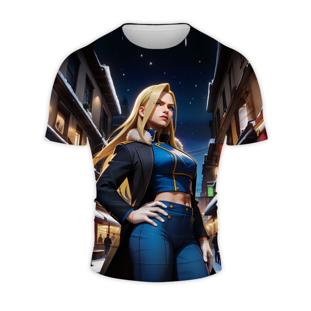 Fullmetal Alchemist Olivia Snowy Street Anime Apparel