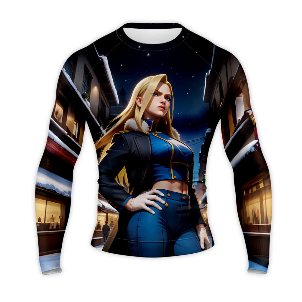 Fullmetal Alchemist Olivia Snowy Street Anime Apparel