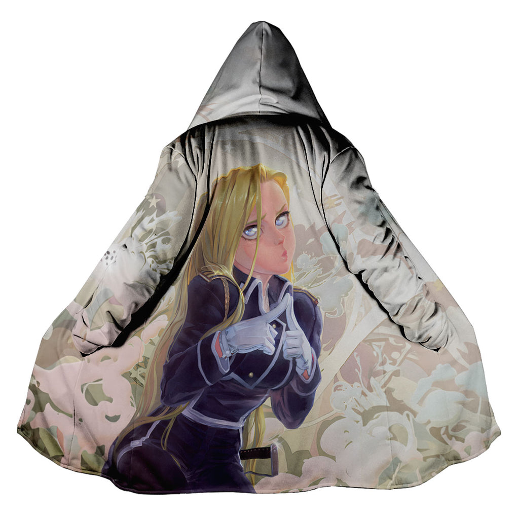 Fullmetal Alchemist Olivier Armstrong Gloved Cute Pose Anime Apparel