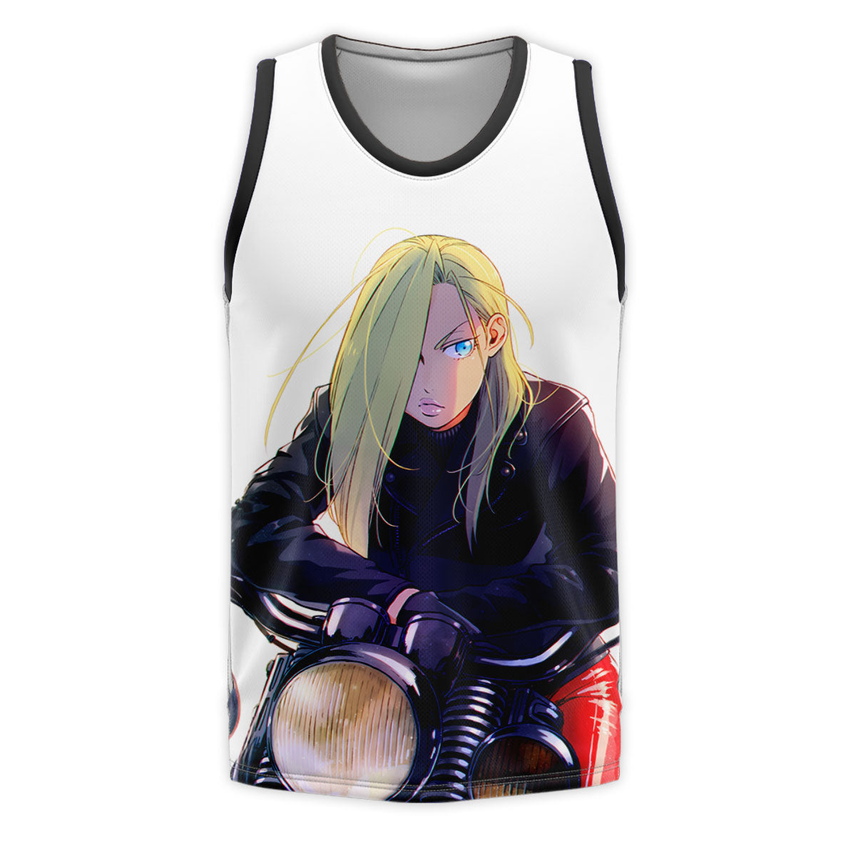 Fullmetal Alchemist Olivier Armstrong Motorcycle Ride Anime Apparel