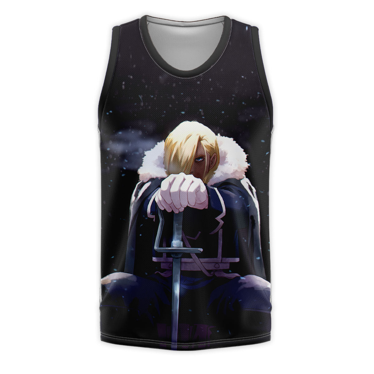 Fullmetal Alchemist Olivier Armstrong Snowy Terrain Anime Apparel