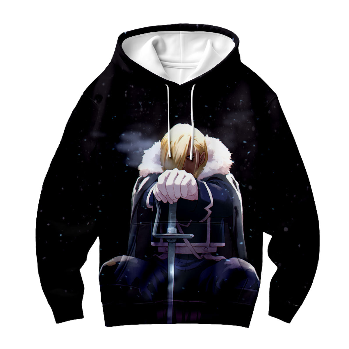 Fullmetal Alchemist Olivier Armstrong Snowy Terrain Anime Apparel