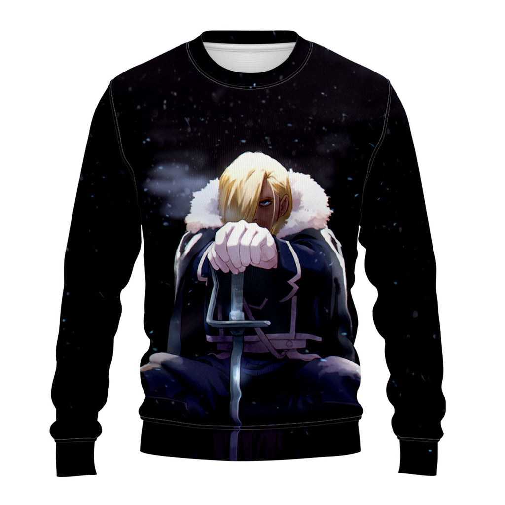 Fullmetal Alchemist Olivier Armstrong Snowy Terrain Anime Apparel