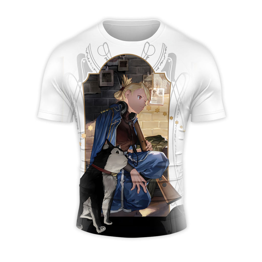 Fullmetal Alchemist Riza Hawkeye Loyal Dog Anime Apparel