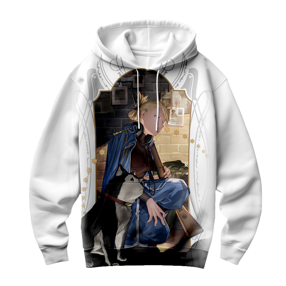 Fullmetal Alchemist Riza Hawkeye Loyal Dog Anime Apparel