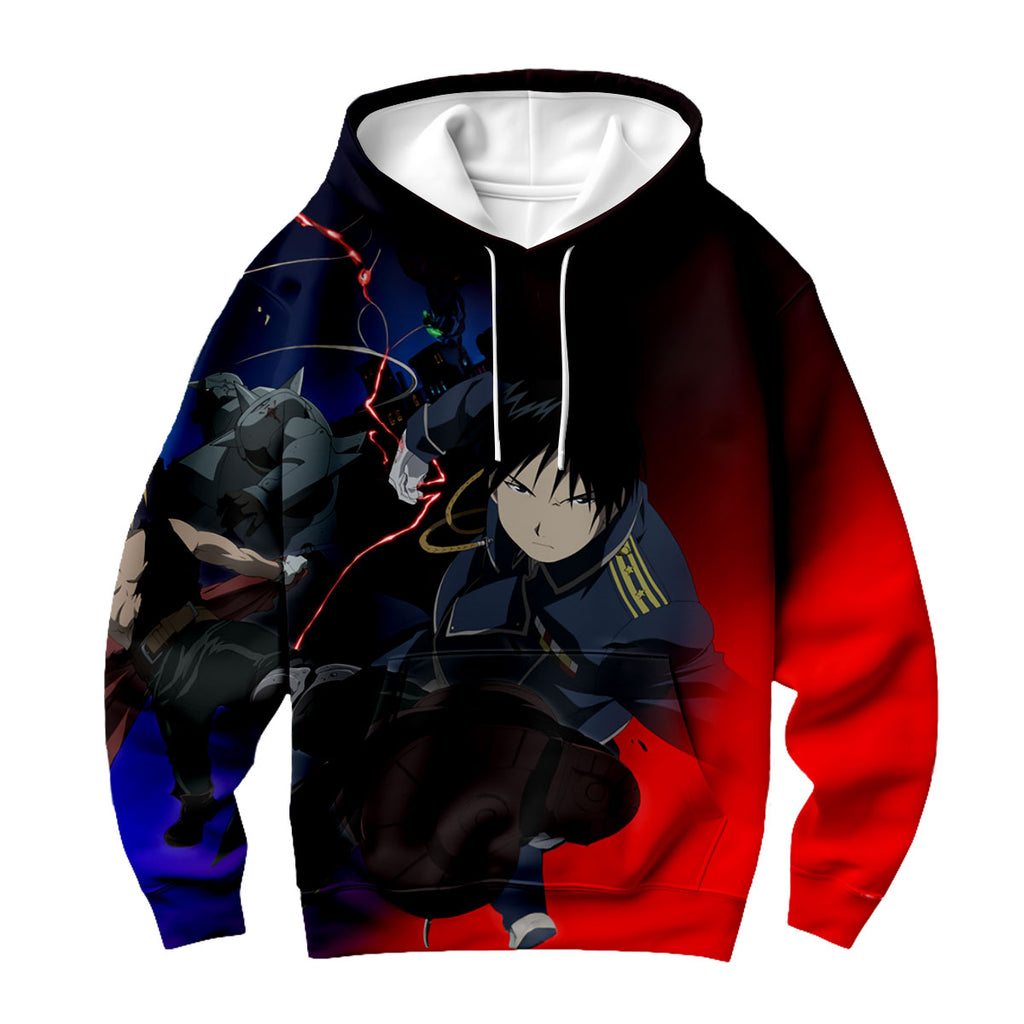 Fullmetal Alchemist Roy Ed Combat Strategy Anime Apparel