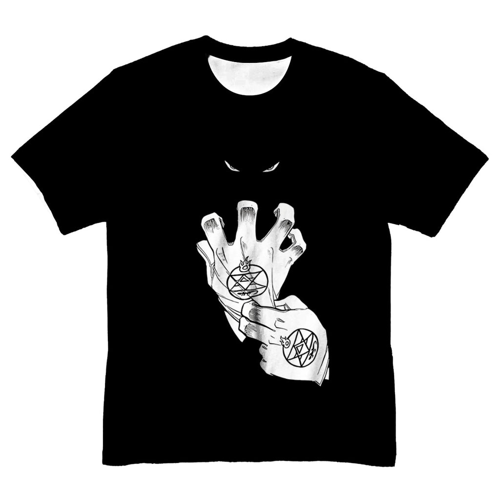 Fullmetal Alchemist Roy Mustang Flame Alchemy Anime Apparel