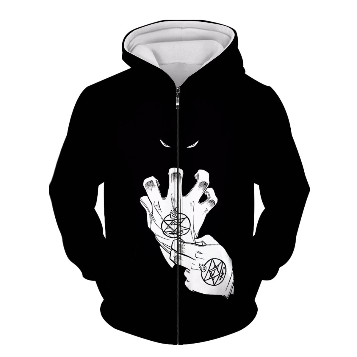 Fullmetal Alchemist Roy Mustang Flame Alchemy Anime Apparel