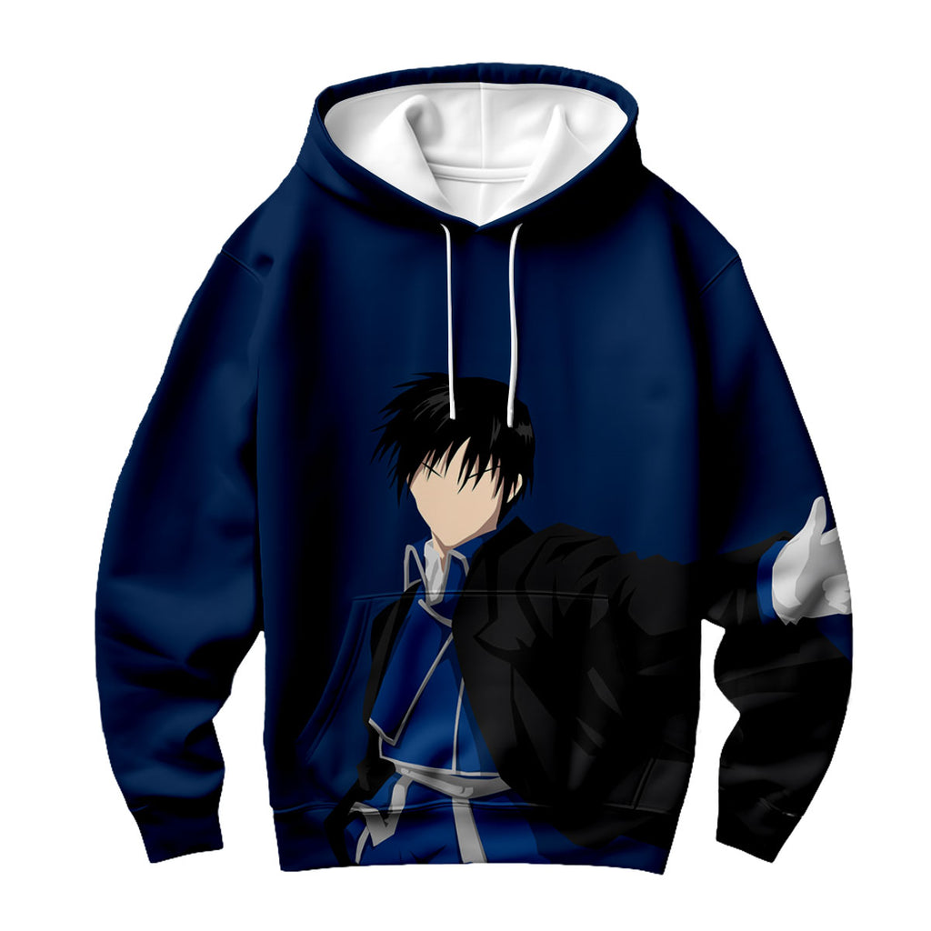 Fullmetal Alchemist Roy Mustang Flame Command Anime Apparel