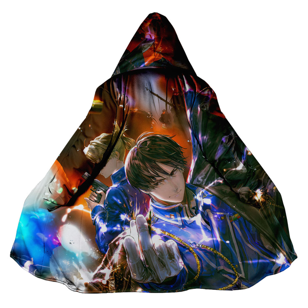 Fullmetal Alchemist Roy Mustang Flame Sparks Anime Apparel