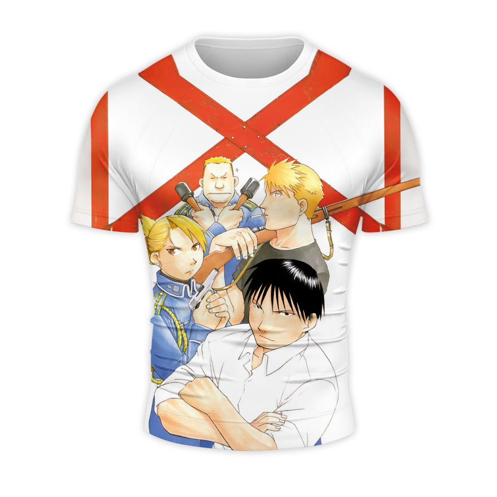 Fullmetal Alchemist Roy Mustang Flame Unit Anime Apparel
