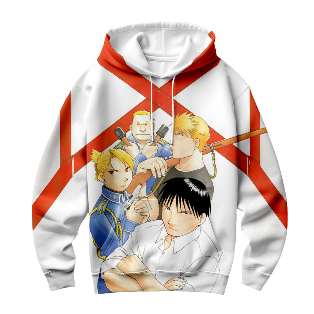 Fullmetal Alchemist Roy Mustang Flame Unit Anime Apparel