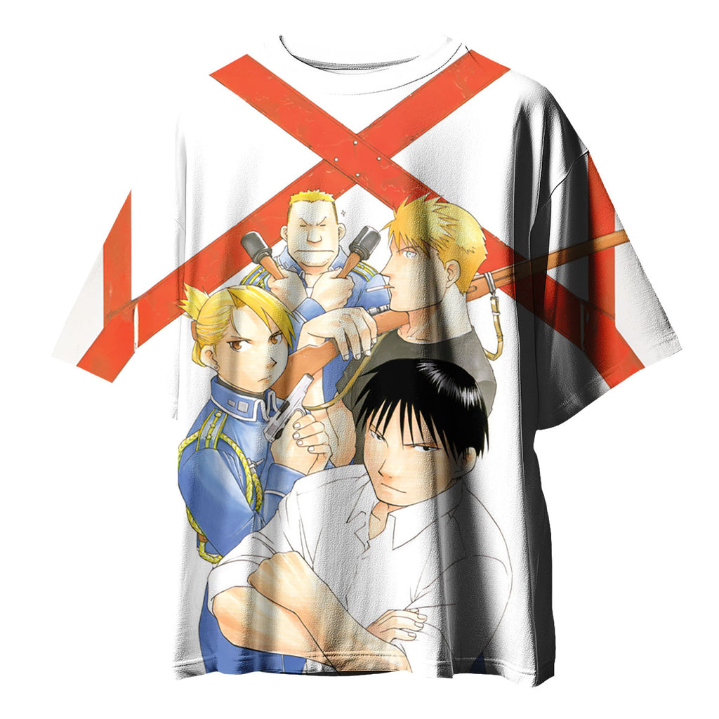 Fullmetal Alchemist Roy Mustang Flame Unit Anime Apparel