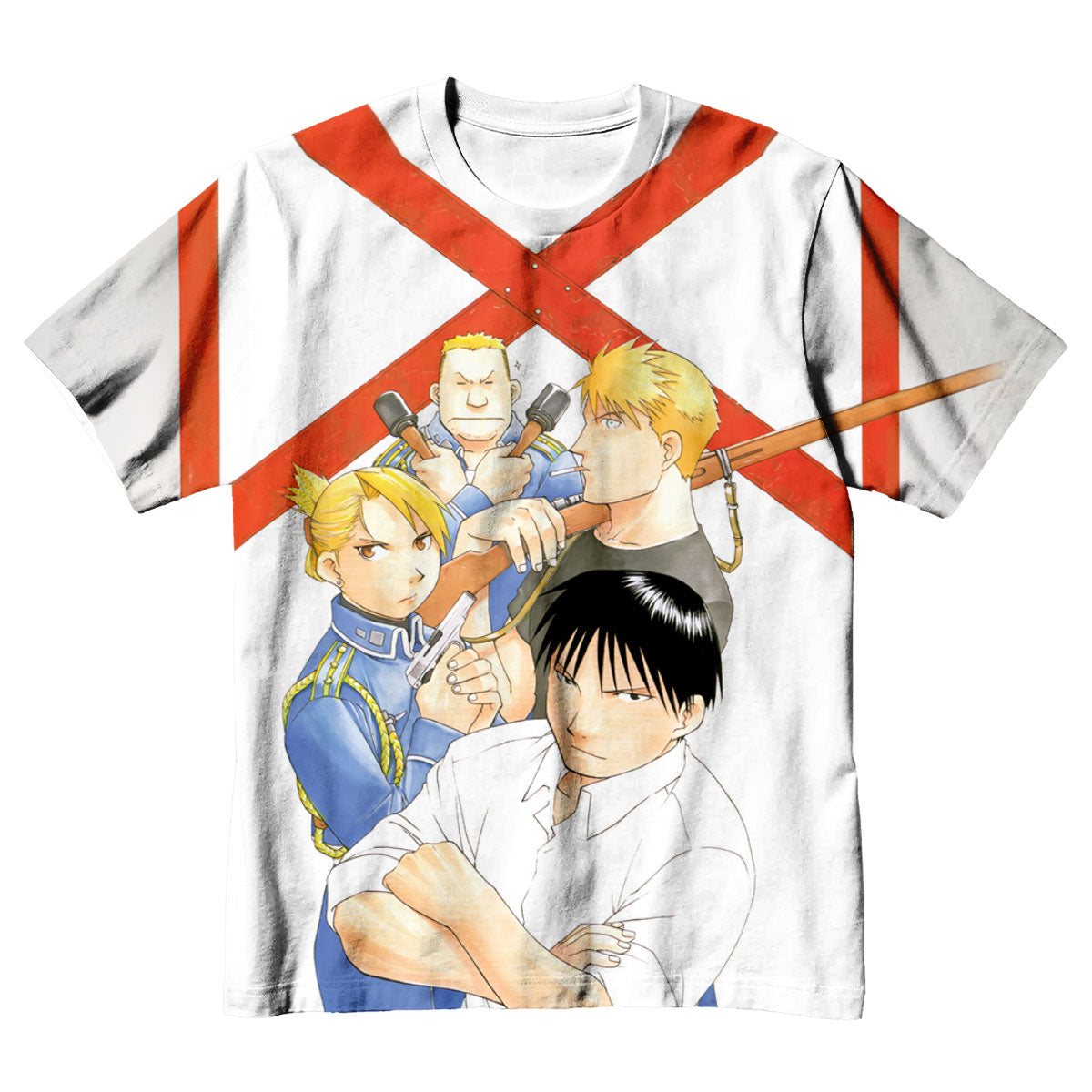 Fullmetal Alchemist Roy Mustang Flame Unit Anime Apparel