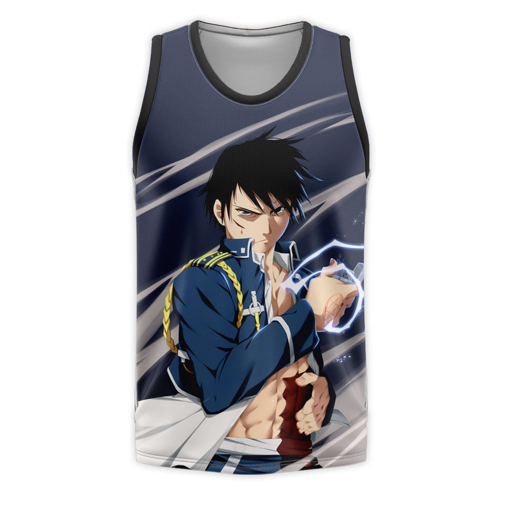 Fullmetal Alchemist Roy Mustang Lightning Alchemy Anime Apparel