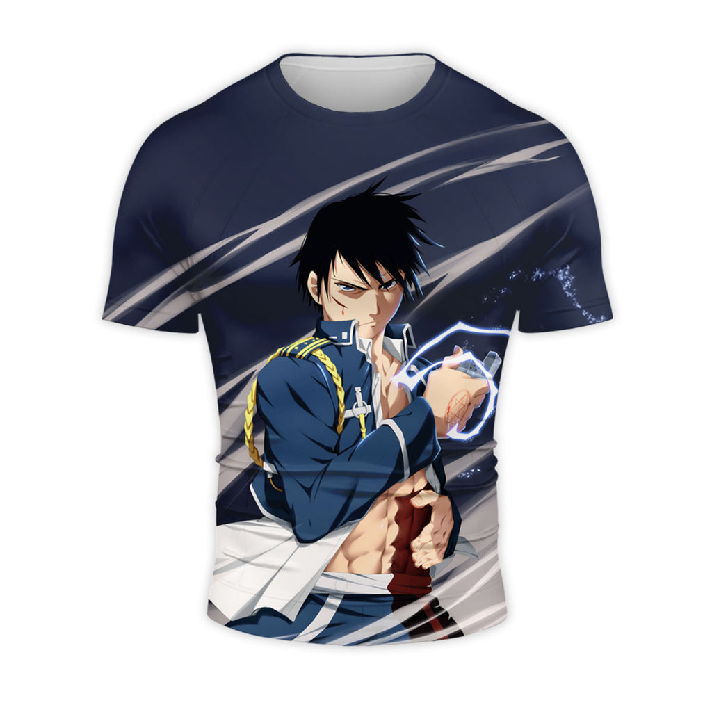 Fullmetal Alchemist Roy Mustang Lightning Alchemy Anime Apparel
