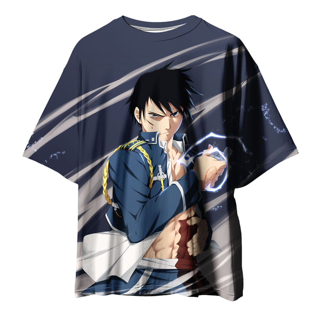 Fullmetal Alchemist Roy Mustang Lightning Alchemy Anime Apparel