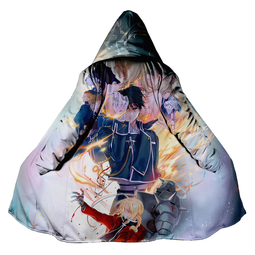 Fullmetal Alchemist Roy Mustang Surrounded By Allies Anime Apparel