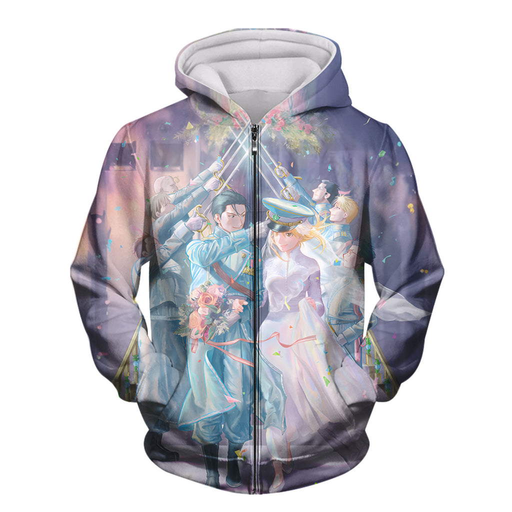 Fullmetal Alchemist Roy Mustang Wedding Ceremony Anime Apparel