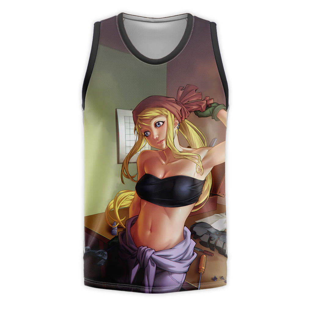 Fullmetal Alchemist Winry Rockbell Crafting Automail Anime Apparel