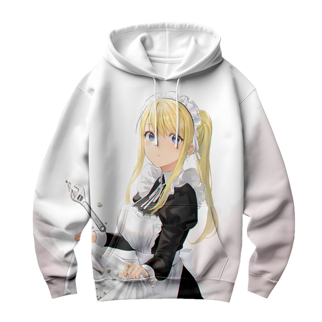 Fullmetal Alchemist Winry Rockbell Maid Attire Anime Apparel