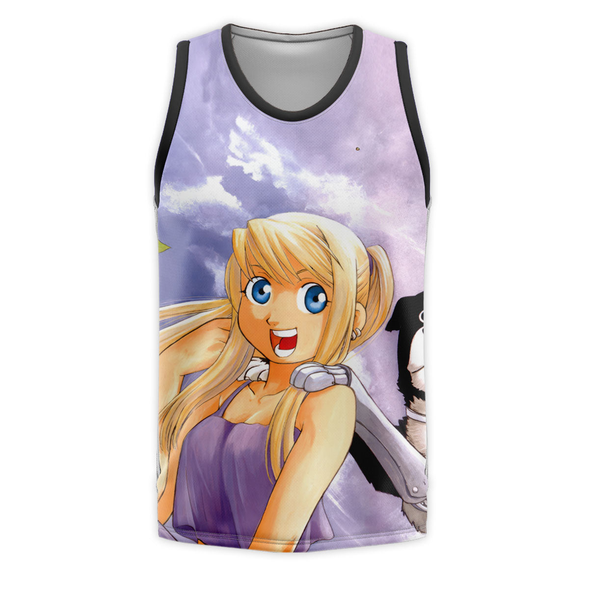 Fullmetal Alchemist Winry Rockbell Mechanic Canine Companion Anime Apparel