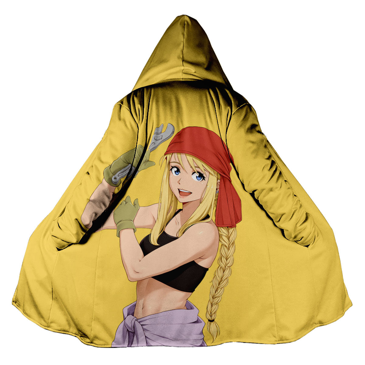 Fullmetal Alchemist Winry Rockbell Mechanic Wrench Anime Apparel