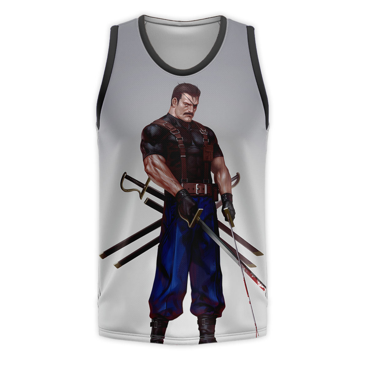 Fullmetal Alchemist Wrath Bloodied Sword Standing Anime Apparel