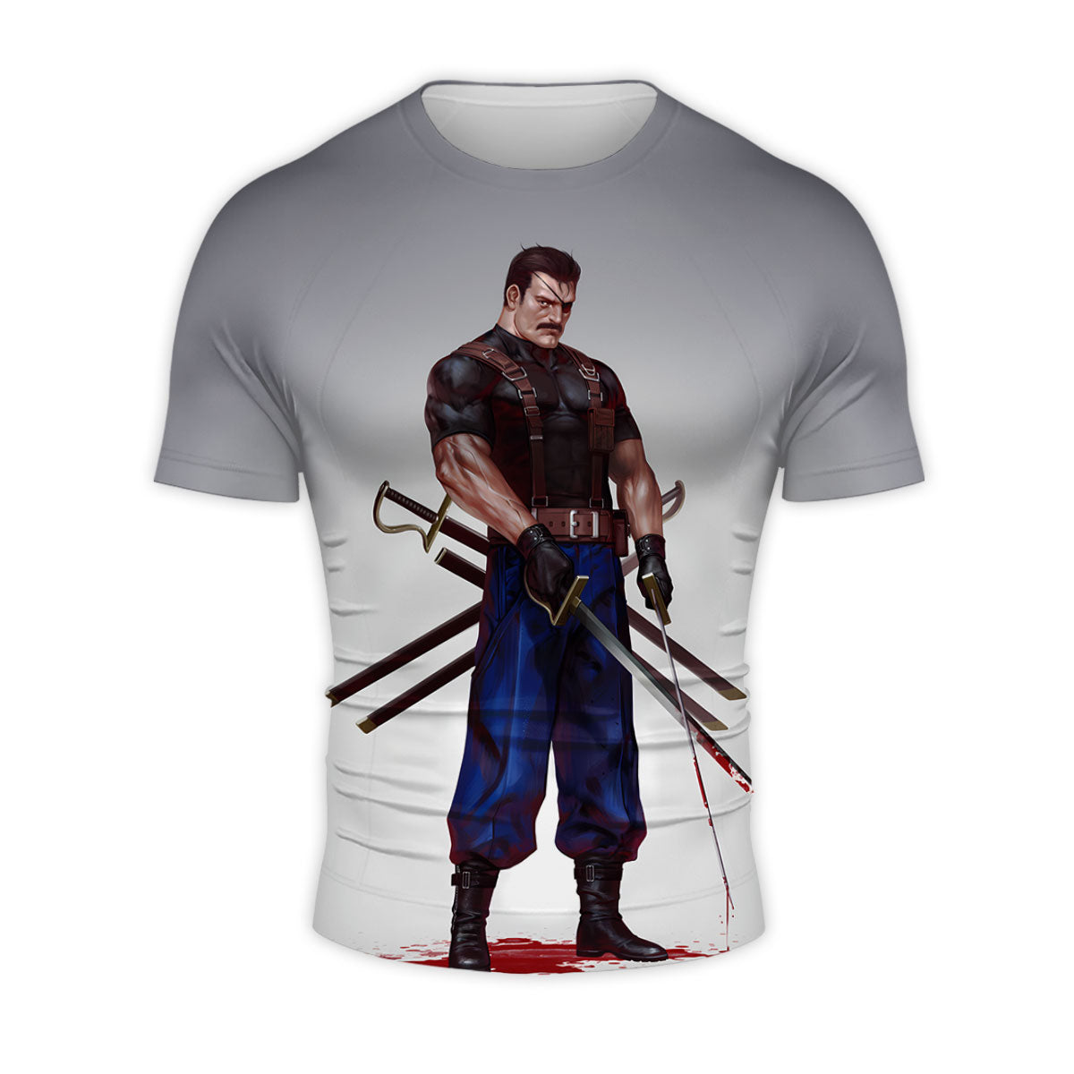 Fullmetal Alchemist Wrath Bloodied Sword Standing Anime Apparel