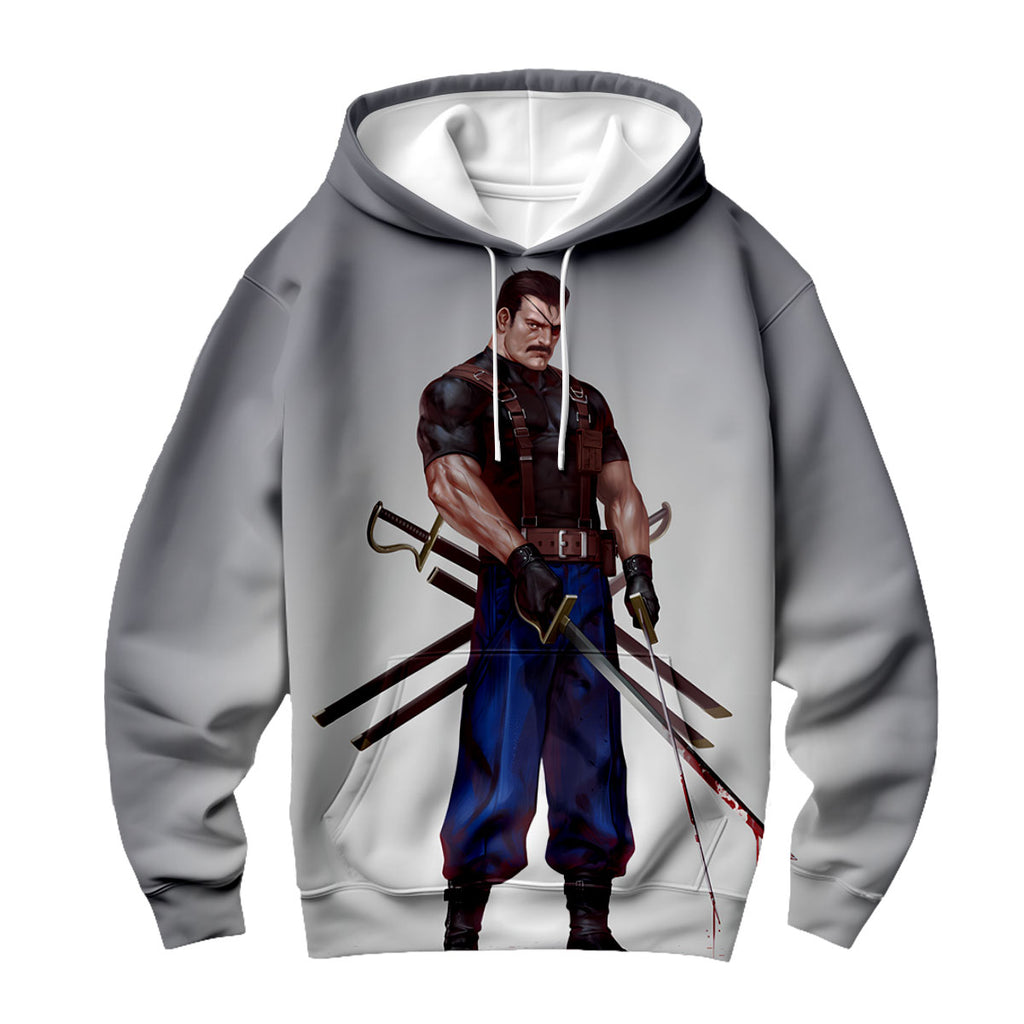 Fullmetal Alchemist Wrath Bloodied Sword Standing Anime Apparel