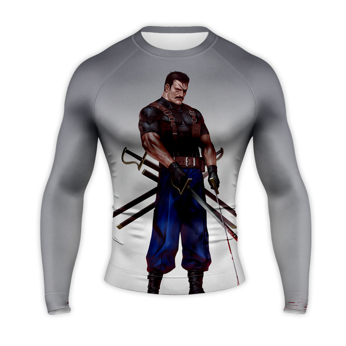 Fullmetal Alchemist Wrath Bloodied Sword Standing Anime Apparel