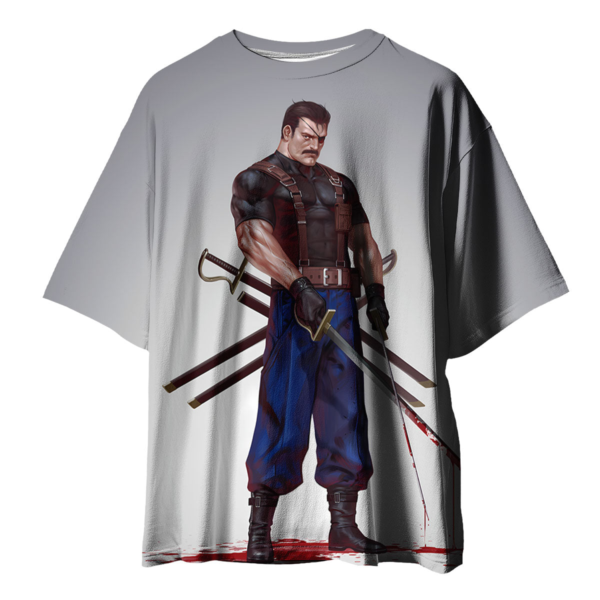 Fullmetal Alchemist Wrath Bloodied Sword Standing Anime Apparel