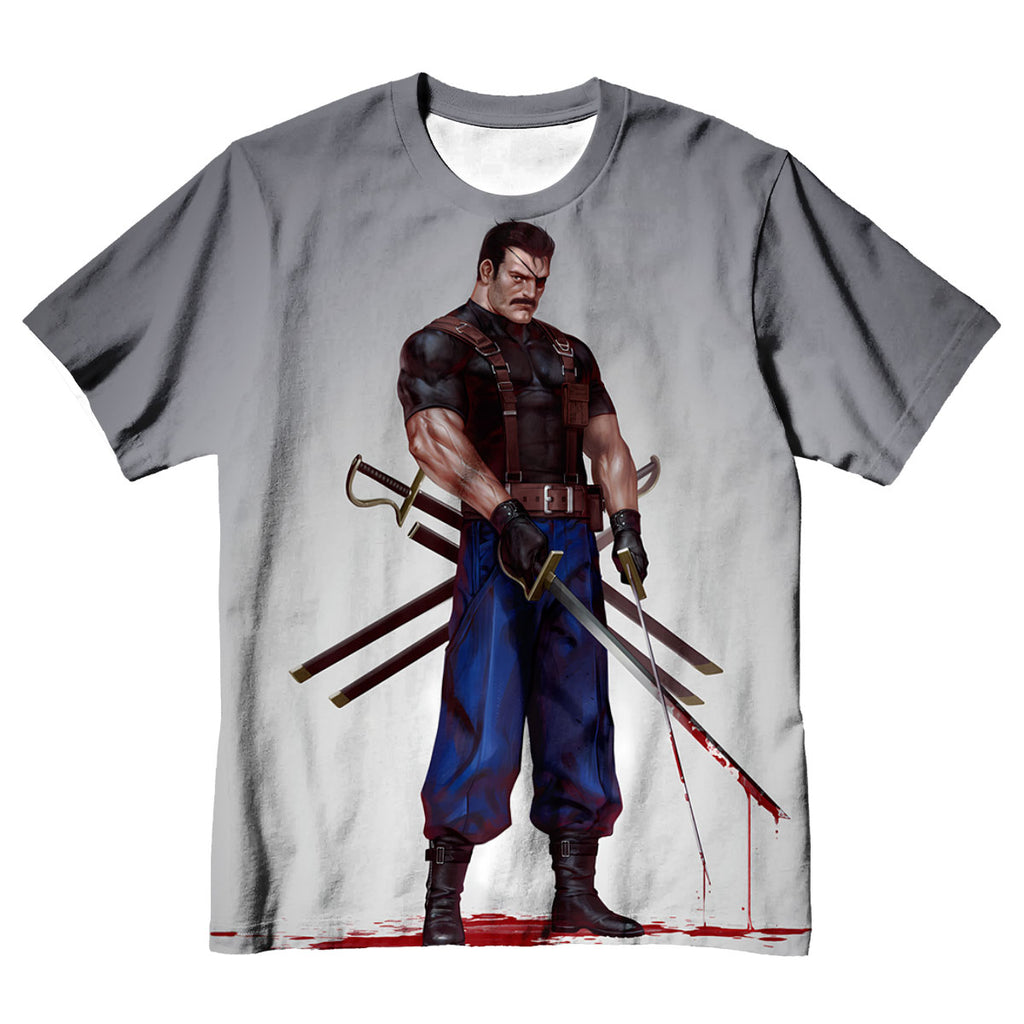 Fullmetal Alchemist Wrath Bloodied Sword Standing Anime Apparel