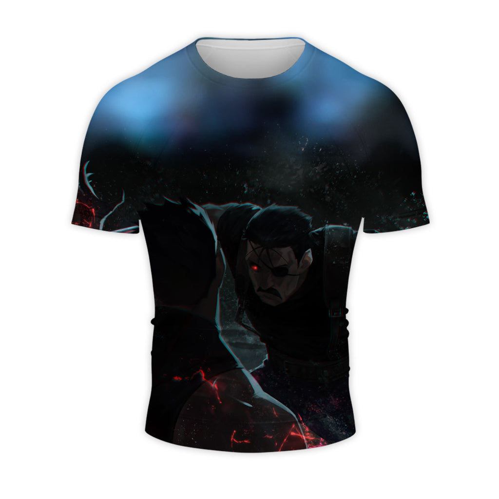 Fullmetal Alchemist Wrath Combat Fury Anime Apparel