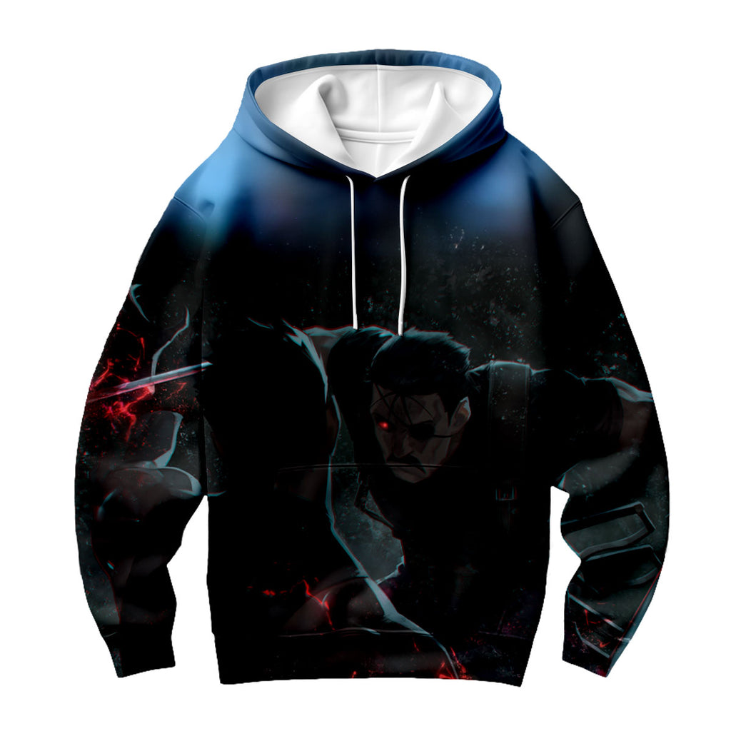 Fullmetal Alchemist Wrath Combat Fury Anime Apparel