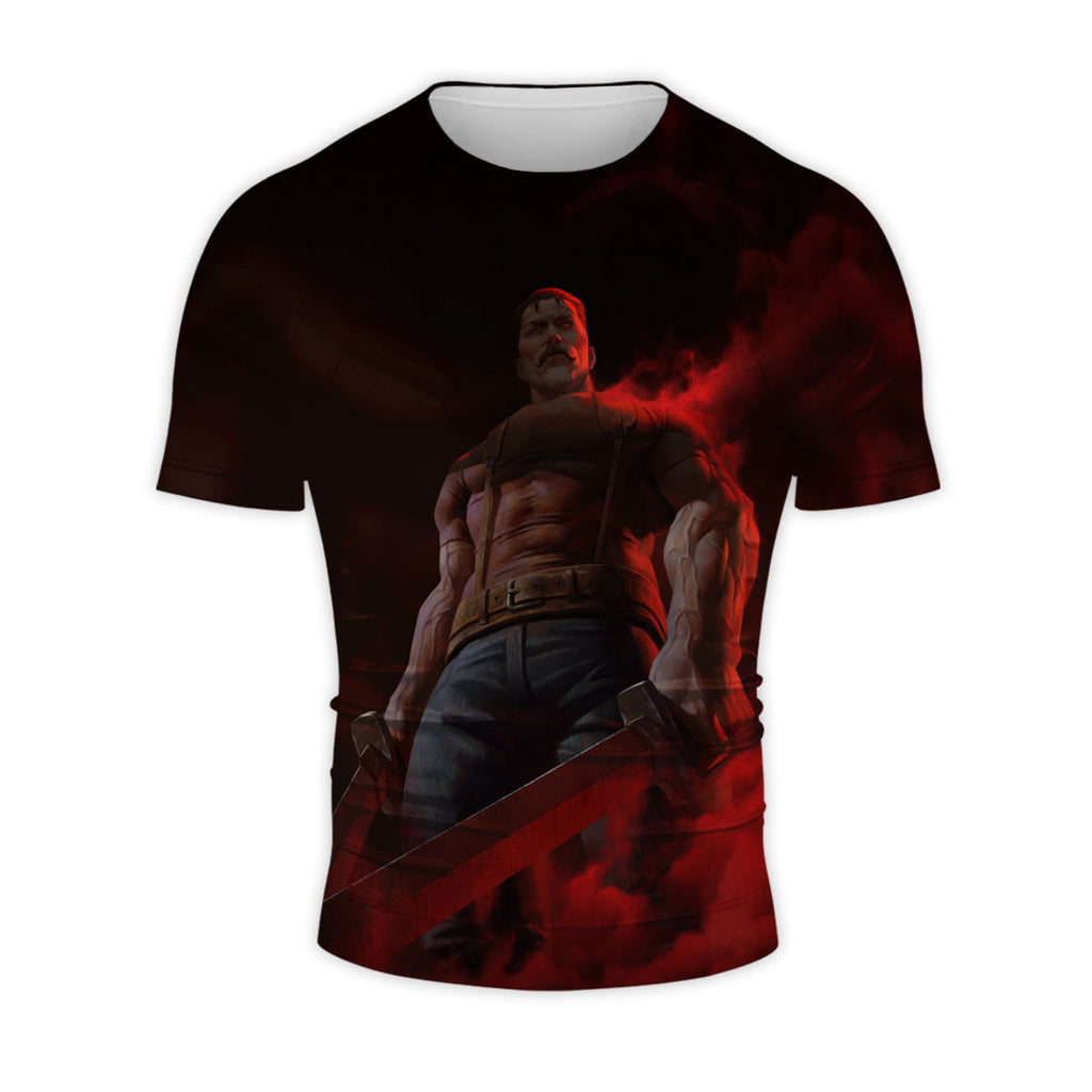Fullmetal Alchemist Wrath Menacing Red Smoke Anime Apparel