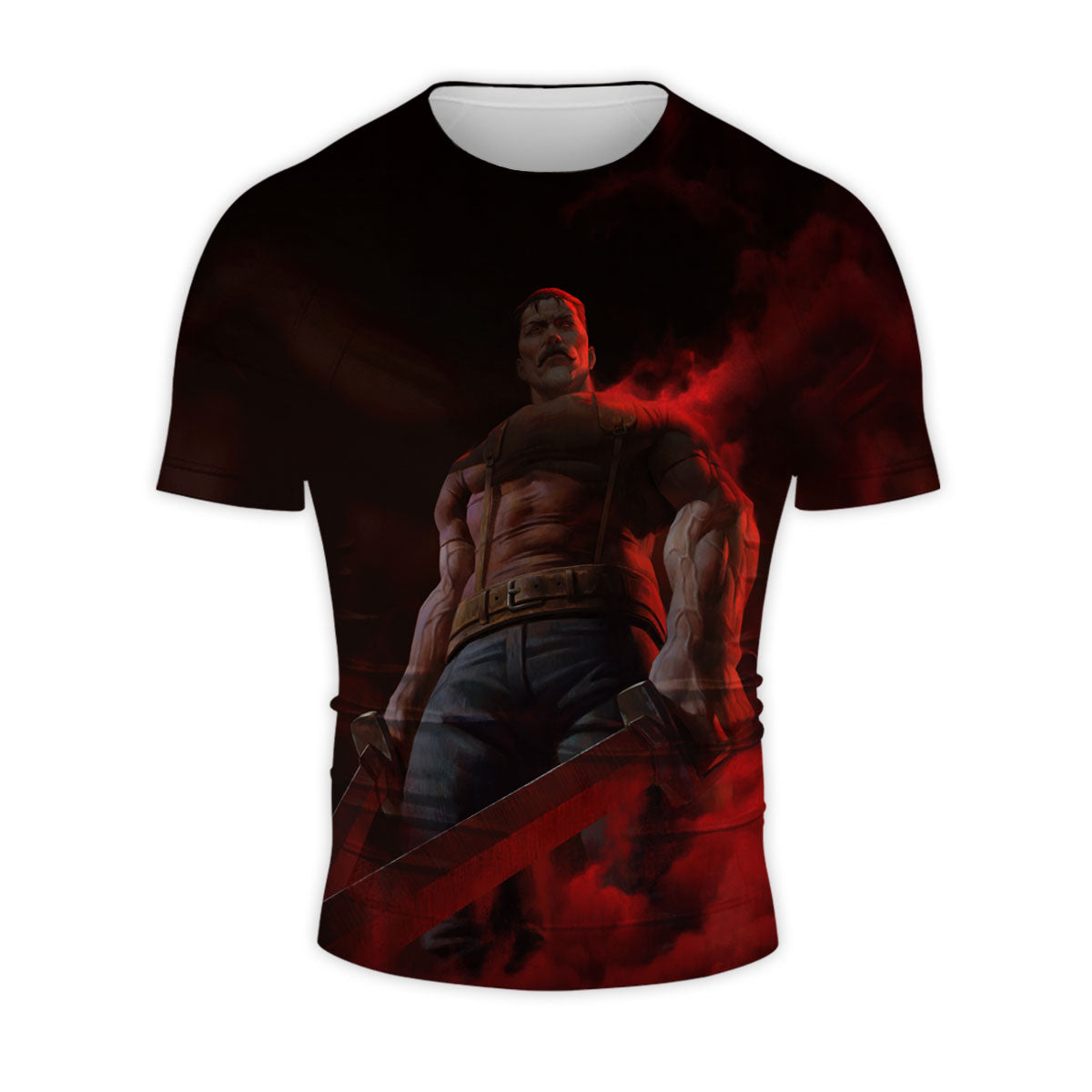 Fullmetal Alchemist Wrath Menacing Red Smoke Anime Apparel