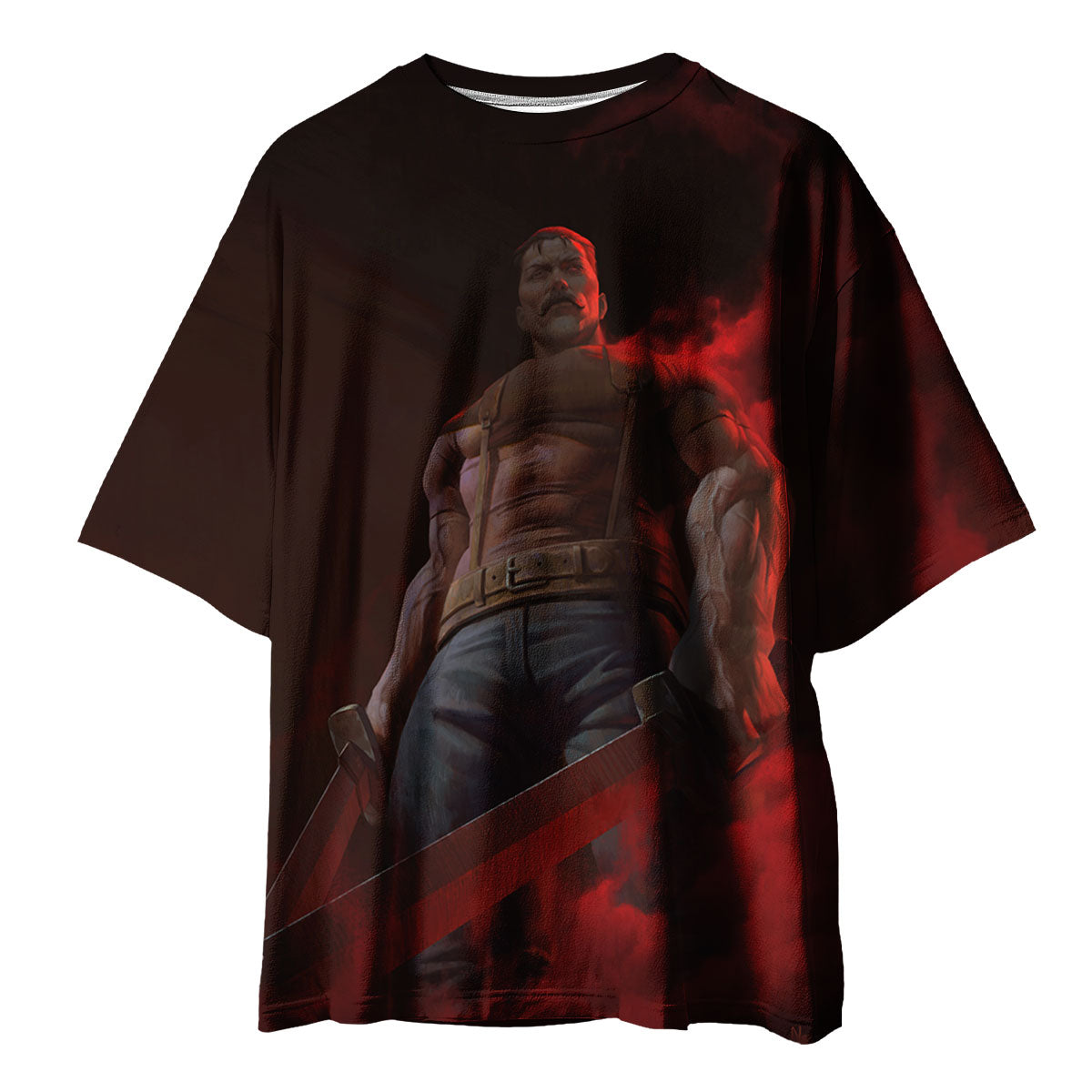 Fullmetal Alchemist Wrath Menacing Red Smoke Anime Apparel