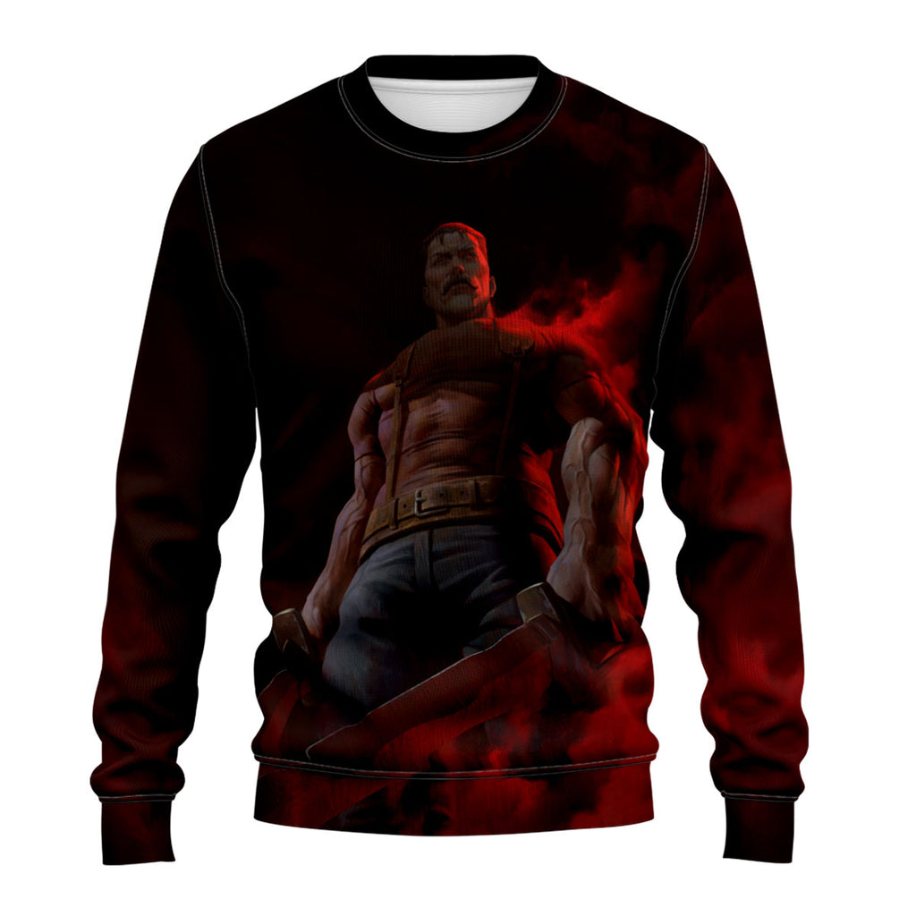 Fullmetal Alchemist Wrath Menacing Red Smoke Anime Apparel