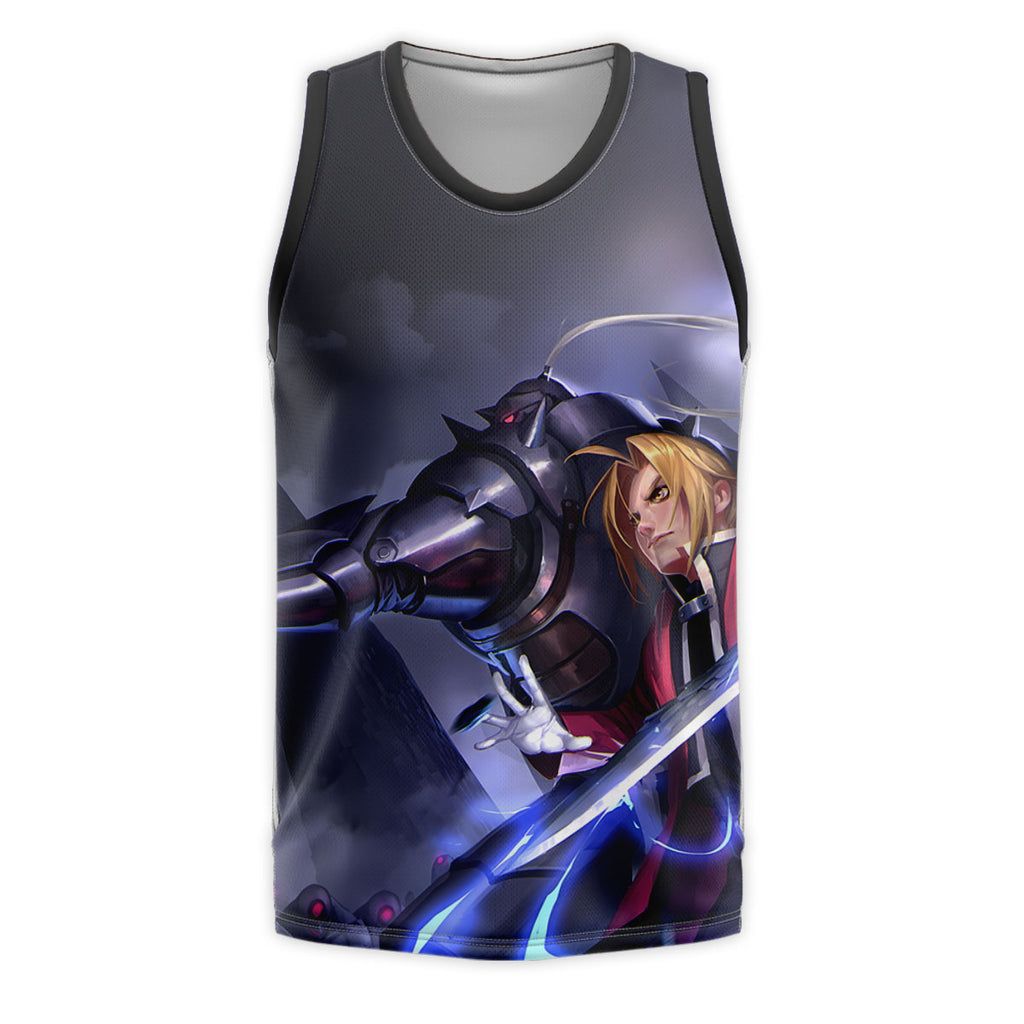 Fullmetal Edward Elric Combat Stance Anime Apparel