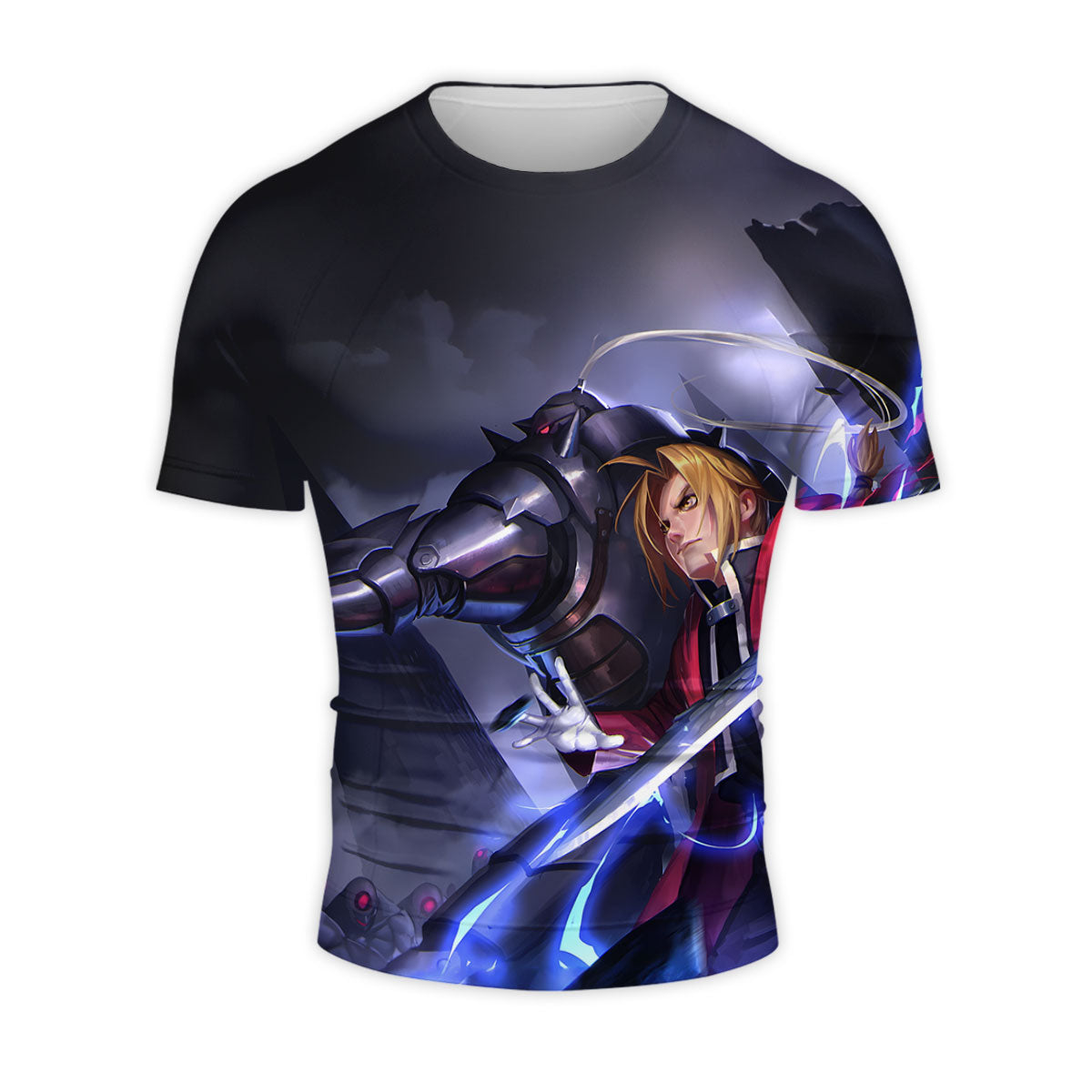 Fullmetal Edward Elric Combat Stance Anime Apparel