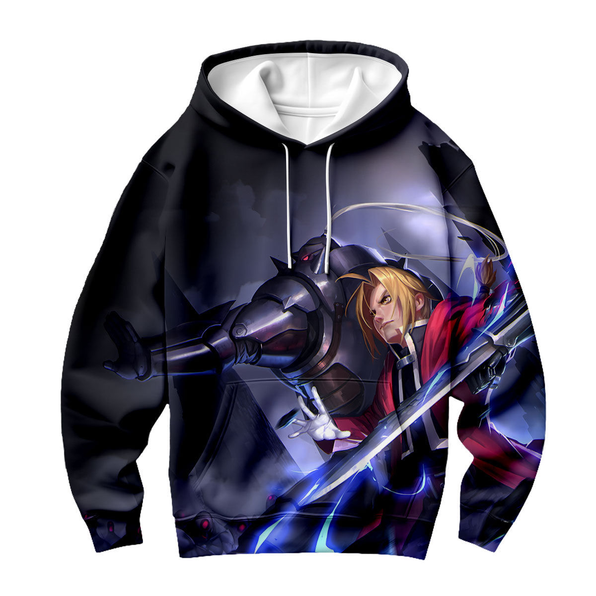 Fullmetal Edward Elric Combat Stance Anime Apparel