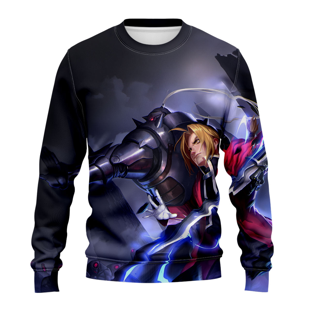 Fullmetal Edward Elric Combat Stance Anime Apparel