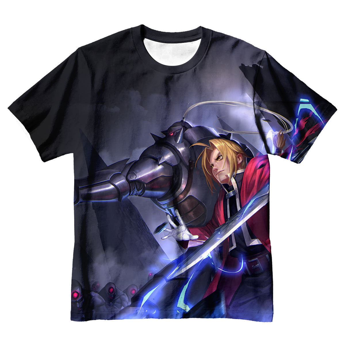 Fullmetal Edward Elric Combat Stance Anime Apparel