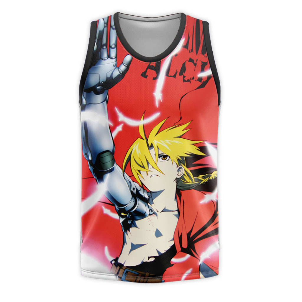 Fullmetal Edward Elric Raising Arm Anime Apparel