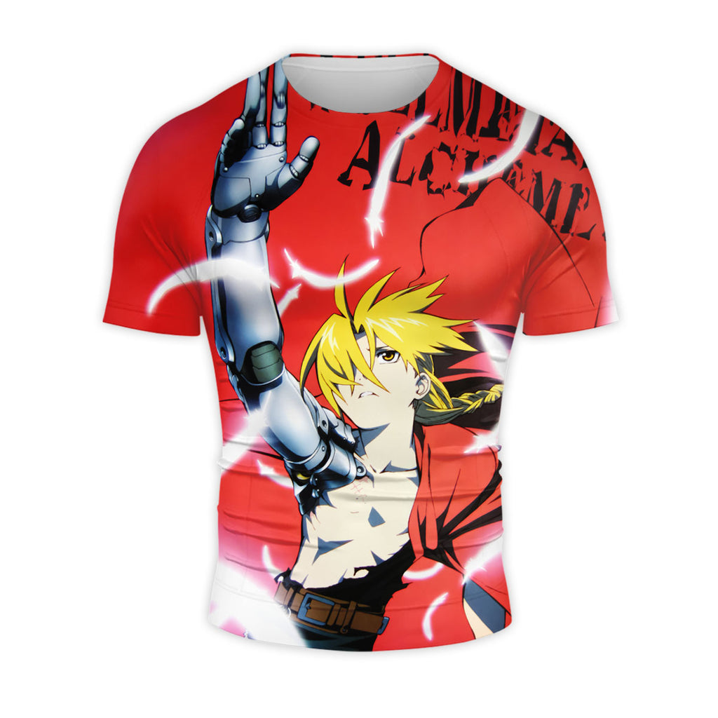 Fullmetal Edward Elric Raising Arm Anime Apparel