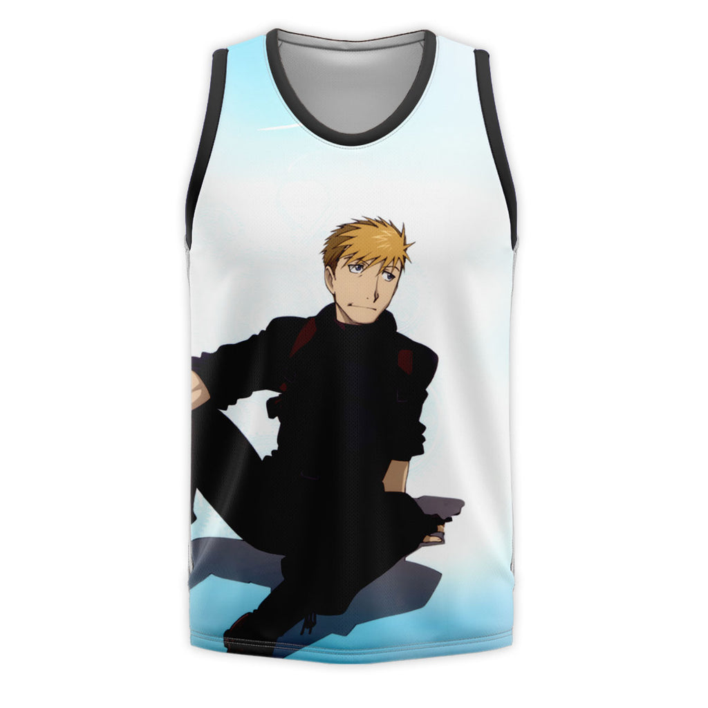 Fullmetal Jean Havoc Seated Injured Anime Apparel