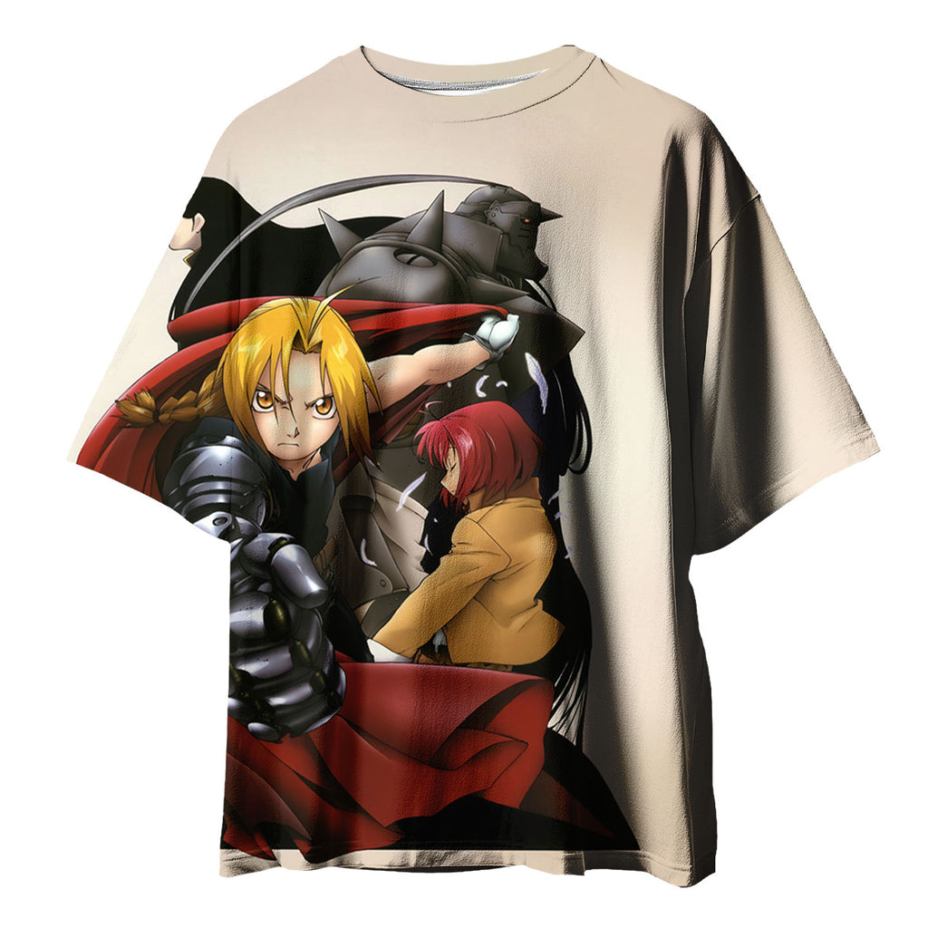 Fullmetalalchemist Edwardelric Redcloak Art Anime Apparel